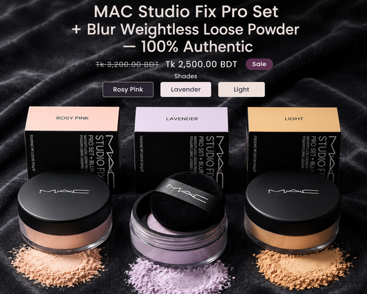MAC Set and Glow - MAC Setting Powder & MACximal Lipstick Combo