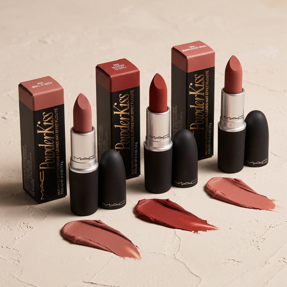 MAC Powder Kiss Matte Lipstick Full