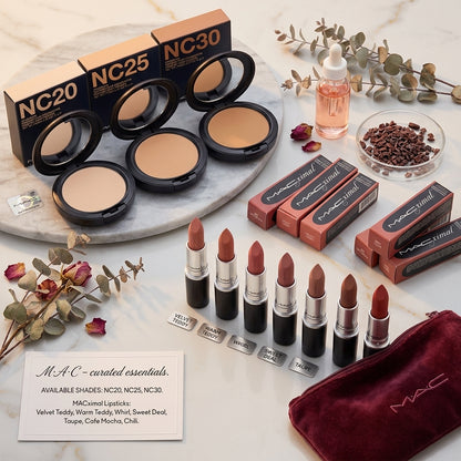 MAC Compact + Macximal Lipstick
