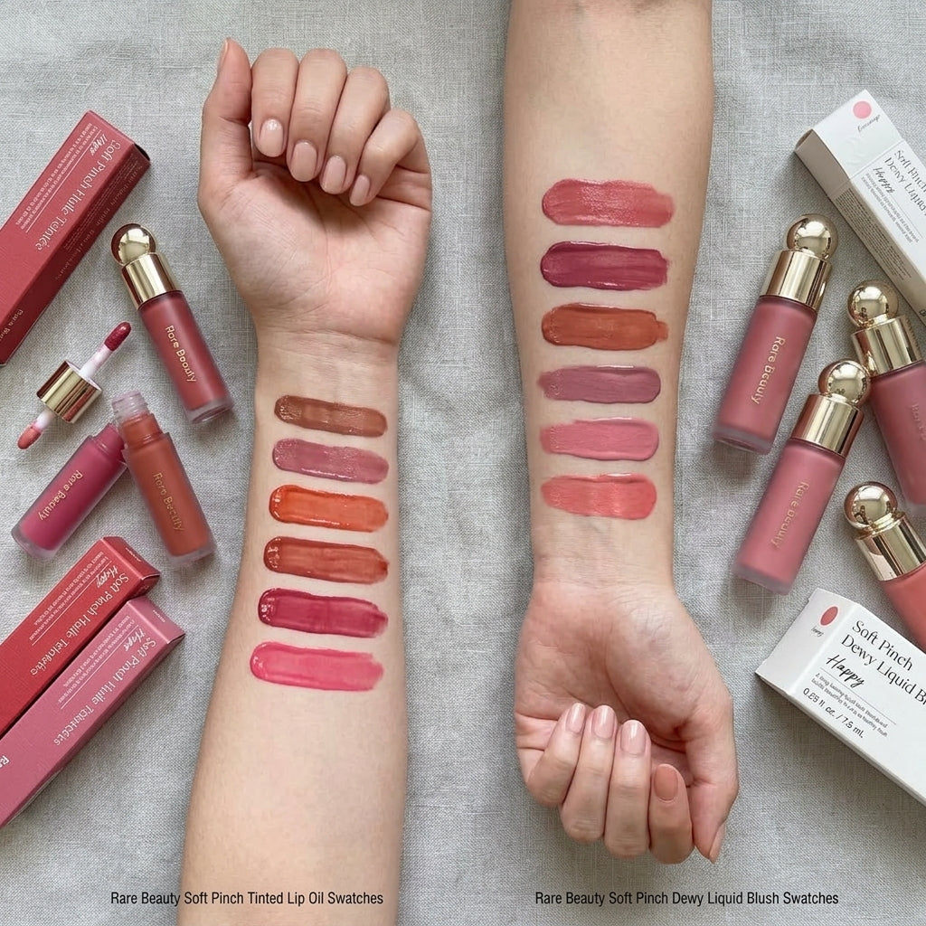 Rare Beauty Blush & Glow Duo — Soft Pinch Blush + Lip Oil