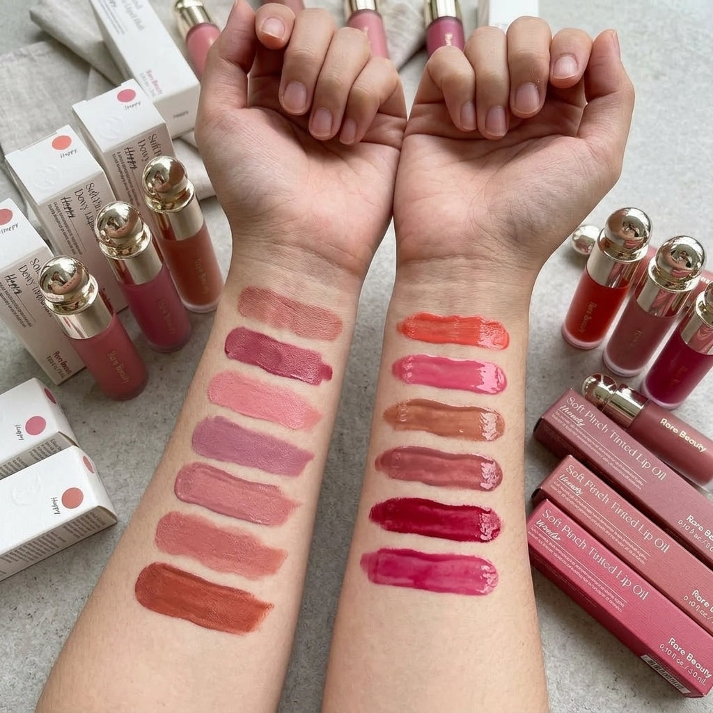 Rare Beauty Blush & Glow Duo — Soft Pinch Blush + Lip Oil