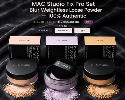 MAC Setting Powder & MACximal Lipstick Combo